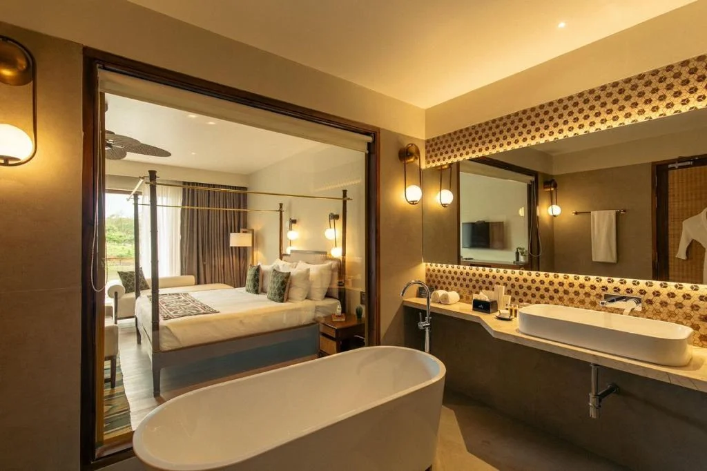 Hotel Room Oleander Farms - Hotel with Bathtub in Karjat