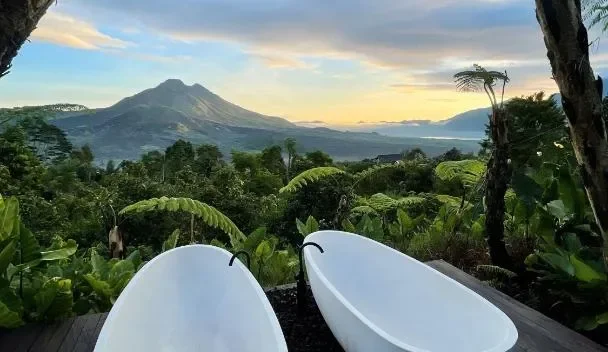 Black Wood Cabin - Hotel with Bathtub in Bali